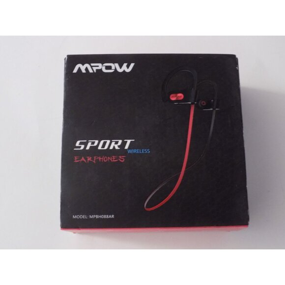 MPOW Flame Bluetooth Sport Wireless Earphones Model: MPBH088AR - Picture 1 of 6